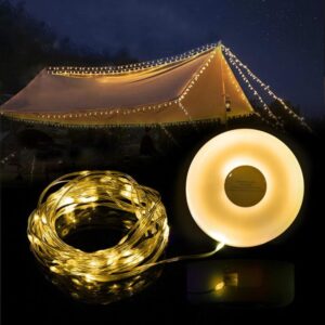 ریسه 8 متری قلابی شارژی مدل Camping String Light YD-2314