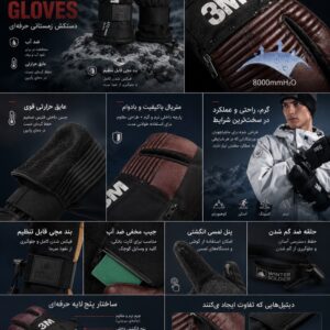دستکش پروتکشن دار Golov.Ejoy مدل SK33